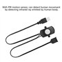 Nettoppo 5A DC5-24V Mini USB PIR DéTecteur de Capteur de Mouvement Infrarouge Interrupteur Automatique pour Bande Lumineuse LED 