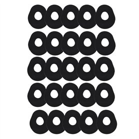 Kznifmk Patchs Capteur Patchs Compteur Capteur Patch Sport Étanche 25 Pièces 8.2x7.3cm Glycémie Fixe Patch pour Dexcom G7