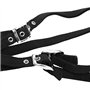Nicfaky RéGlable ÉQuitation ÉQuipement Licol Cheval Bridon avec Mors et Ceinture de Rein pour Cheval ÉQuestre Accessoires Doux É