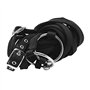 Nicfaky RéGlable ÉQuitation ÉQuipement Licol Cheval Bridon avec Mors et Ceinture de Rein pour Cheval ÉQuestre Accessoires Doux É