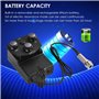 Ujjdwiurgh Capteur de Vibrations pour Guitare Acoustique Bluetooth Reverb Delay Microphone Fonction de Micro de Résonance M2 pou