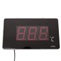 Bamberg ThermomèTre de Piscine avec Affichage LED et ThermomèTre à Sonde éTanche pour Aquarium D' Compteur de TempéRature ExtéRi