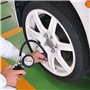 Geofray Gonfleur de Pneu de ManomèTre de Pneu de Voiture 220 PSI avec Compresseur d'air de ManomèTre pour Voitures Motos VéLos
