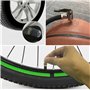 Geofray Gonfleur de Pneu de ManomèTre de Pneu de Voiture 220 PSI avec Compresseur d'air de ManomèTre pour Voitures Motos VéLos