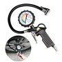 Geofray Gonfleur de Pneu de ManomèTre de Pneu de Voiture 220 PSI avec Compresseur d'air de ManomèTre pour Voitures Motos VéLos