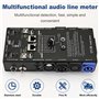 Iyalezirk Testeur de Ligne Multifonction CT-20 Testeur de Ligne de Signal Audio XLR Compatible CT-20