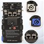 Iyalezirk Testeur de Ligne Multifonction CT-20 Testeur de Ligne de Signal Audio XLR Compatible CT-20