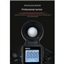 Luxmètre de 200 000 lux, outil de mesure de l'intensité de l'éclairage et de la luminosité, facile à utiliser