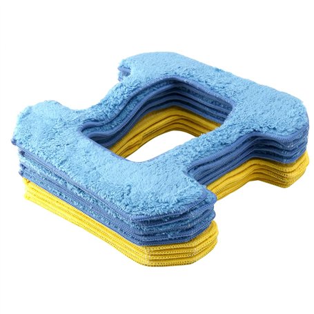 Vycowb Coussinets de balai à frotter pour 298 Robot de nettoyage de vitres Accessoires Robot Chiffon Matériau en microfibre Prem
