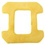 Vycowb Coussinets de balai à frotter pour 298 Robot de nettoyage de vitres Accessoires Robot Chiffon Matériau en microfibre Prem
