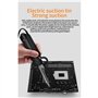 Boddceto Pompe D'Aspiration à Dessouder Électrique Automatique 30W AC220V Pompe D'Aspiration à Dessouder à Souder Retirer la Pom