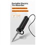 Boddceto Pompe D'Aspiration à Dessouder Électrique Automatique 30W AC220V Pompe D'Aspiration à Dessouder à Souder Retirer la Pom