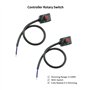 Persistence Gradateur LED à Bouton DC 0/1-10V, Variateur Passif Basse Tension PWM pour 0-10V ou 1-10V Pilote LED Électronique à 