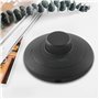 Bumdenuu 1 pcs noir Pied de lampe Interrupteur Pousser Pedale Interrupteur au pied