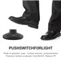 Bumdenuu 1 pcs noir Pied de lampe Interrupteur Pousser Pedale Interrupteur au pied