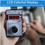 Nettoppo GéNéRateur de Signal 0/4-20MA DC 0-10V, GéNéRateur Analogique avec éCran LCD à 4 Chiffres, PréCision 0.01, pour Test PL