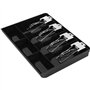 2X Pochette Rigide Caisse de Caisse Enregistreuse Classifier Magasin Caissette à Monnaie Coffret à Tiroir-Caisse Plateau à Tiroi