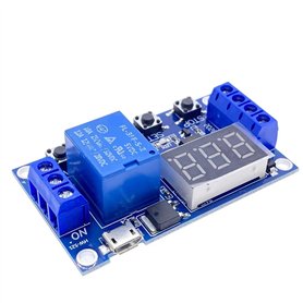 SameeHome -521 Temporisation NuméRique 1 Voie Relais DéClencheur Minuterie Commutateur de Retard Carte de Circuit Imprimé Module
