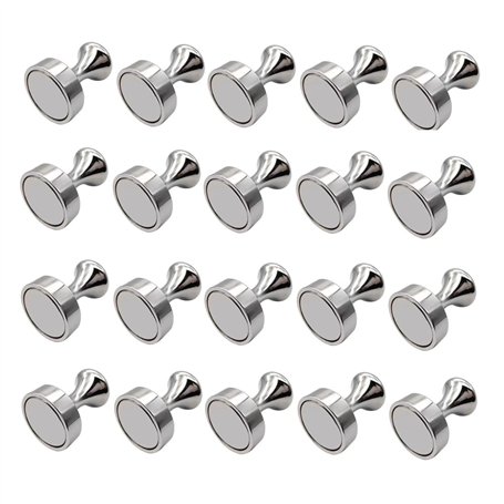Sxmrmnx Punaises Magnétiques Puissantes Mini Aimants en Métal Punaises Magnétiques Punaises en Métal Robustes