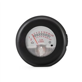 Tixqeaif 2 en 1 Luminomètres et Thermomètre METER LUX Type de Pointeur Luxmètre Luminance Température Test Luminomètres