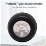 Tixqeaif 2 en 1 Luminomètres et Thermomètre METER LUX Type de Pointeur Luxmètre Luminance Température Test Luminomètres