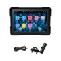 MQODLFP Écran Portable GPS Bluetooth 5 Pouces pour Moto