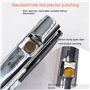 SAROAD Lot de 2 perforatrices pour le travail du bois - Couvercle de vis à papier avec foret fraisé - 3,2 mm - Position réglable