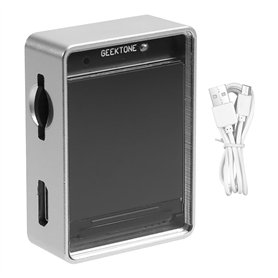 Eorleya 1.3 Pouces LCD Stéréo Contrôle Vocal Musical Amplificateur Analyseur de Rythme VU Mètre Indicateur de Niveau Audio