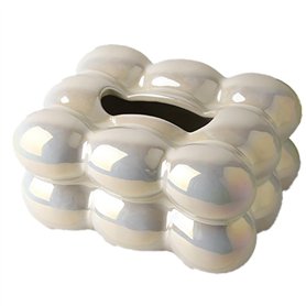MSCHENZW Boîte à mouchoirs en forme de bulles