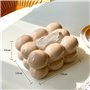MSCHENZW Boîte à mouchoirs en forme de bulles, porte-papier en céramique, distributeur de papier pour salle de bain, table à man