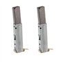 2 Pièces Séries Universel Aspirateur Moteur Brosse de Charbon pour Baiyun Aspirateur Industriel Accessoires Bf501 Bf502