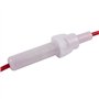 Iyalezirk Rouge Blanc Vis Bouchon En 6 mm X 30 mm Porte-fusible pour Tube 25 Pièces