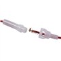 Iyalezirk Rouge Blanc Vis Bouchon En 6 mm X 30 mm Porte-fusible pour Tube 25 Pièces