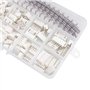 Herklotzn Kit de raccordement JST-XH de 460 pièces de 2,54 mm avec barrette à broches 2,54 mm et 2/3/4/5/6 broches