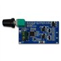 Feeuid Module régulateur de vitesse ESC pour moteur sans balais triphasé avec potentiomètre DC12-24V 10A STC32G pour moteur avec