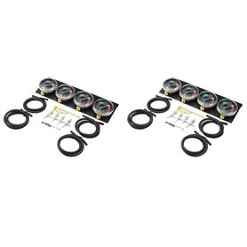 PAGJHRFJG 2X Moto Carburateur Synchroniseur Outil de Jauges à Vide ÉQuilibreur de Jauge à Vide pour / / Noir