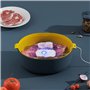 Osmond 2PCS Légumes Desinfectante Portable Ultrasonic Fruit Food Purifier Ménage Cuisine Nettoyant Alimentaire Machine Blanc