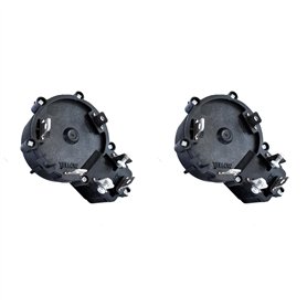 Eoslcusmvl 2X 68Lb 86Lb Commutateur de Commande de Vitesse ÉLectrique Moteur à HéLice Hors-Bord Marine 12V 24V Accessoires de Re