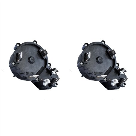 Eoslcusmvl 2X 68Lb 86Lb Commutateur de Commande de Vitesse ÉLectrique Moteur à HéLice Hors-Bord Marine 12V 24V Accessoires de Re