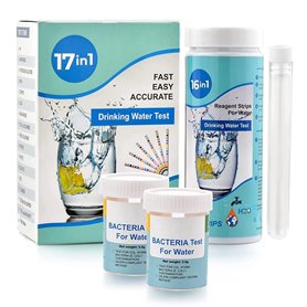 jiyaohui Kit de Test de L'Eau 17 en 1 Kits de Test de L'Eau pour