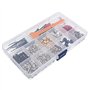 Okeeyseda 330 PièCes SéRies Bricolage Carte MèRe PC Ordinateur Personnel Assembler BoîTier Ventilateur Main Vis Boulon Entretois