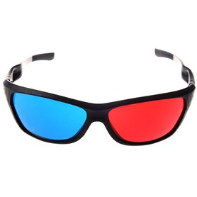 SameeHome Anaglyphes rouges et bleu/vert Lunettes 3D simples pour de film 3D (mise à niveau supplémentaire)