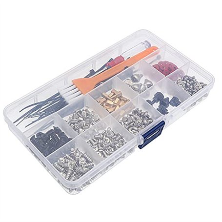 Steowsey 330 PièCes SéRies Bricolage Carte MèRe PC Ordinateur Personnel Assembler BoîTier Ventilateur Main Vis Boulon Entretoise