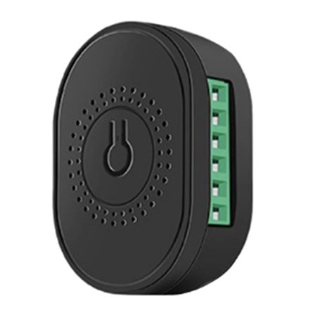 Mini WiFi Smart Home Gradateur Interrupteur Tuya APP TéLéCommande Voix Timing Luminosité RéGlage Commutateur Noir