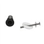 Kayfg Siege de toilette Fixation des vis de fixation superieure 2 paires universelles en caoutchouc expansible ecrous a goujon t