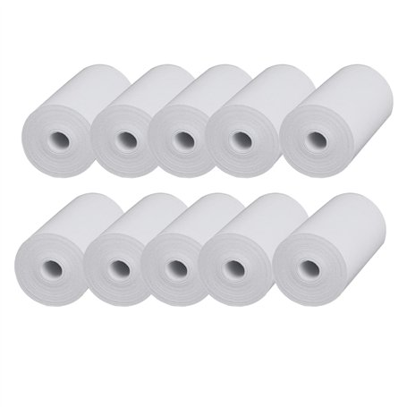 Osmond 10 Rouleaux de Papier Thermique Caisse Enregistreuse POS ReçUs Papiers 57X30Mm Papier Thermique pour Imprimante Caisse En