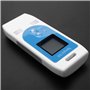 TempéRature USB Enregistreur de DonnéEs D'Humidité RéUtilisable Enregistreur de DonnéEs RH TEMP Couleur Chaude Enregistrement Mè