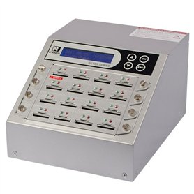 UReach SD916S 1-16 Photocopieurs SD/Micro SD Intelligent 9 Silver Series Copie de cartes SD