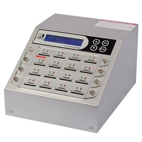 UReach SD916S 1-16 Photocopieurs SD/Micro SD Intelligent 9 Silver Series Copie de cartes SD