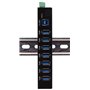 EXSYS EX-11237HMS-2 Kit HUB USB 3.2 Gen 1 à 7 Ports pour Rail DIN